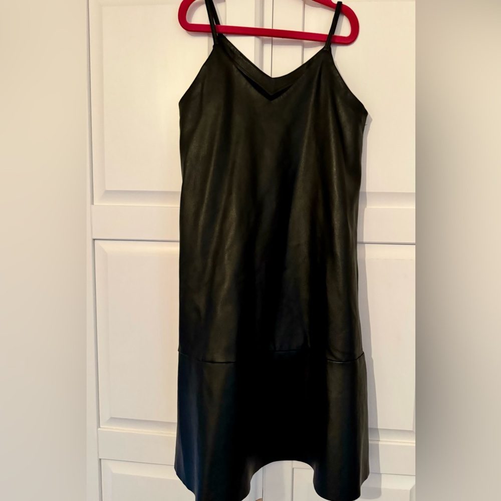 Zara leather dress